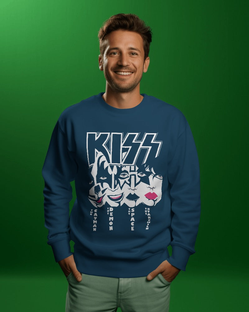 Kiss Sweatshirt - Premium Fabric & Regular Fit