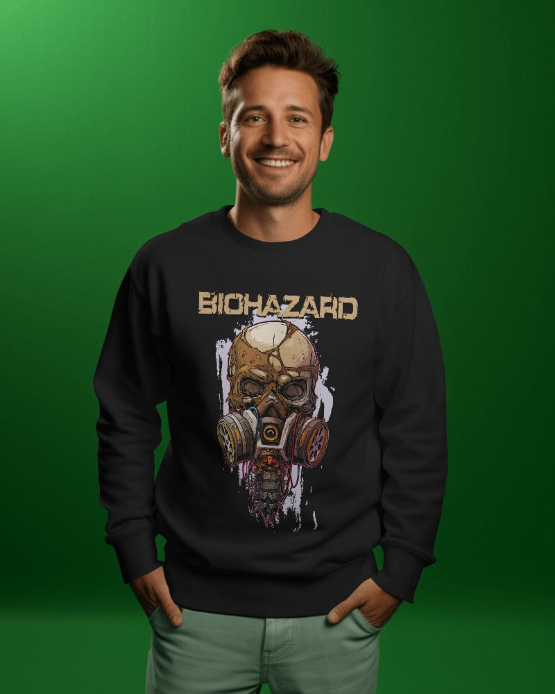 Biohazard Sweatshirt - Premium Fabric & Regular Fit