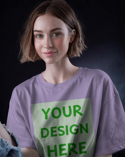 Customizable Oversized T Shirt