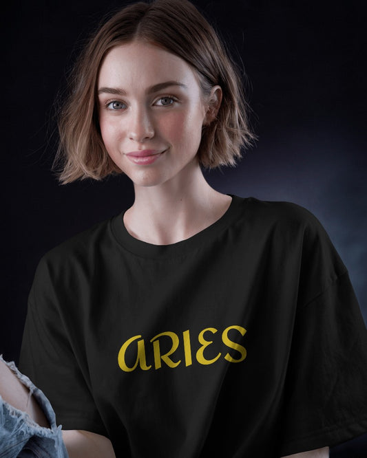 Aries Zodiac Sign T Shirt