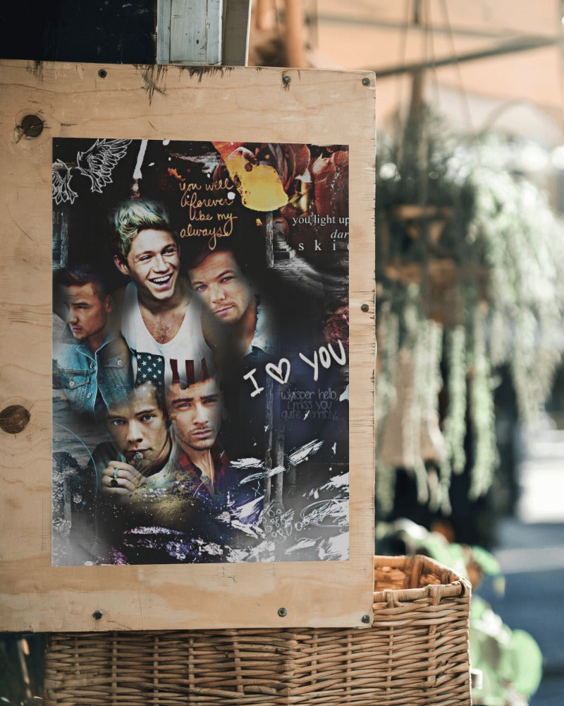 One Direction Poster - Framed/ Unframed