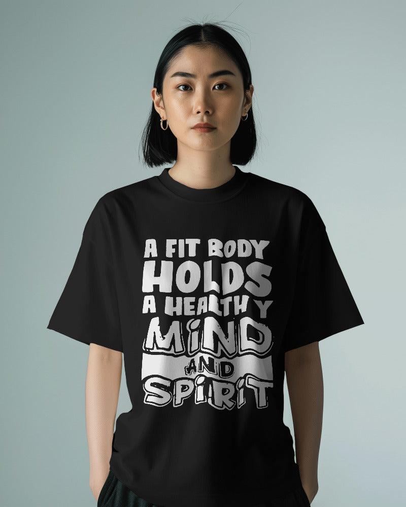 A Fit Body - Unisex Oversized T Shirt - Bindaas Store