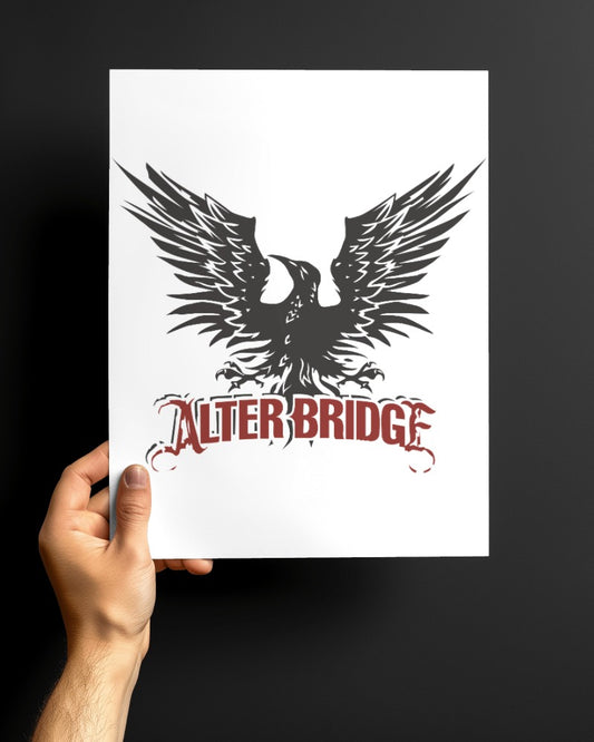 Alter Bridge Blackbird Poster - Framed/ Unframed