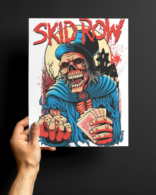 Skid Row Poster - Framed/ Unframed