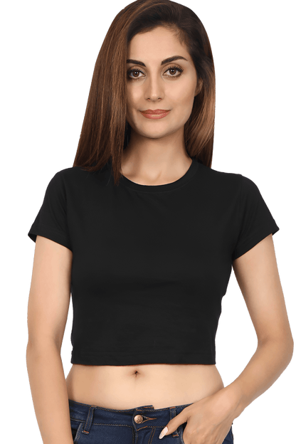 Solid - Premium Women's Crop Top - Bindaas Store