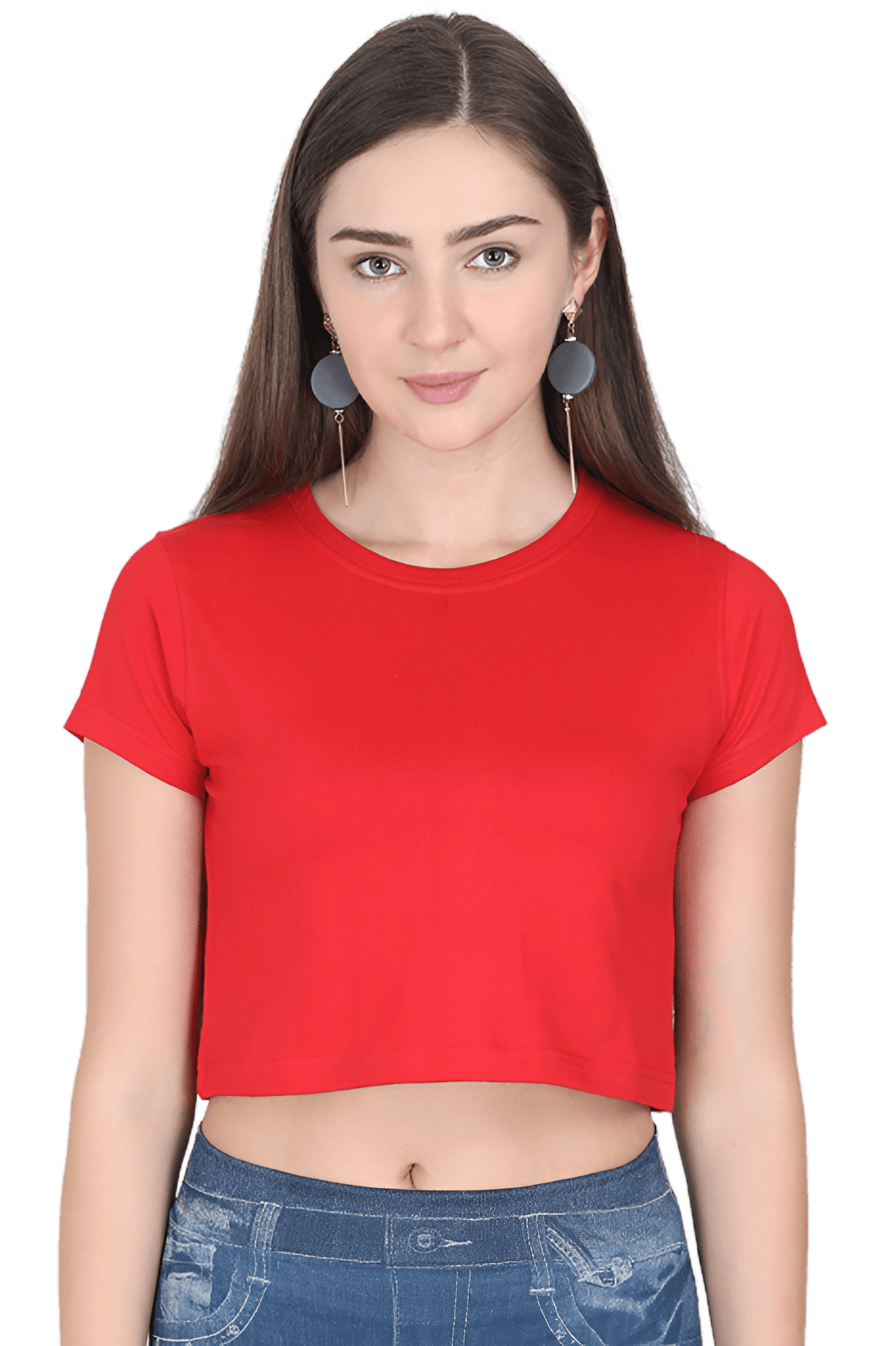 Solid - Premium Women's Crop Top - Bindaas Store