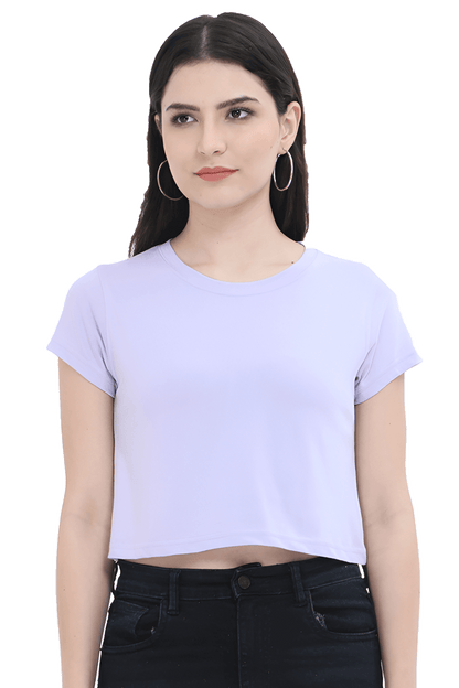 Solid - Premium Women's Crop Top - Bindaas Store