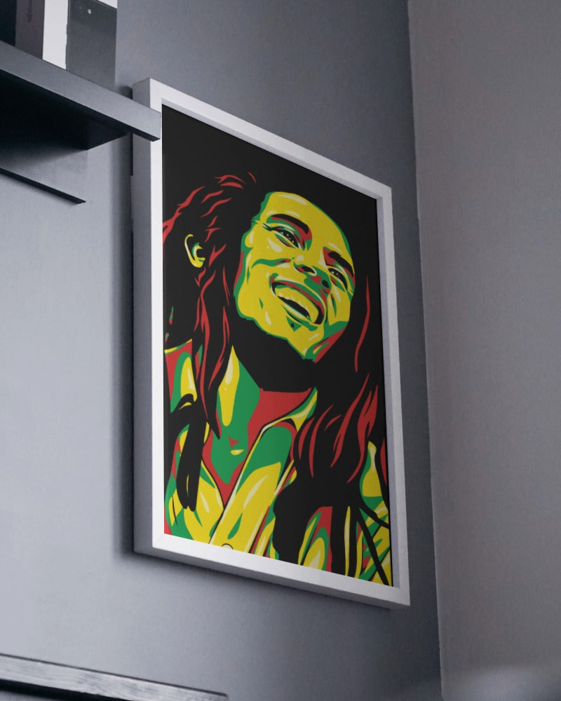 Bob Marley Poster - Framed/ Unframed