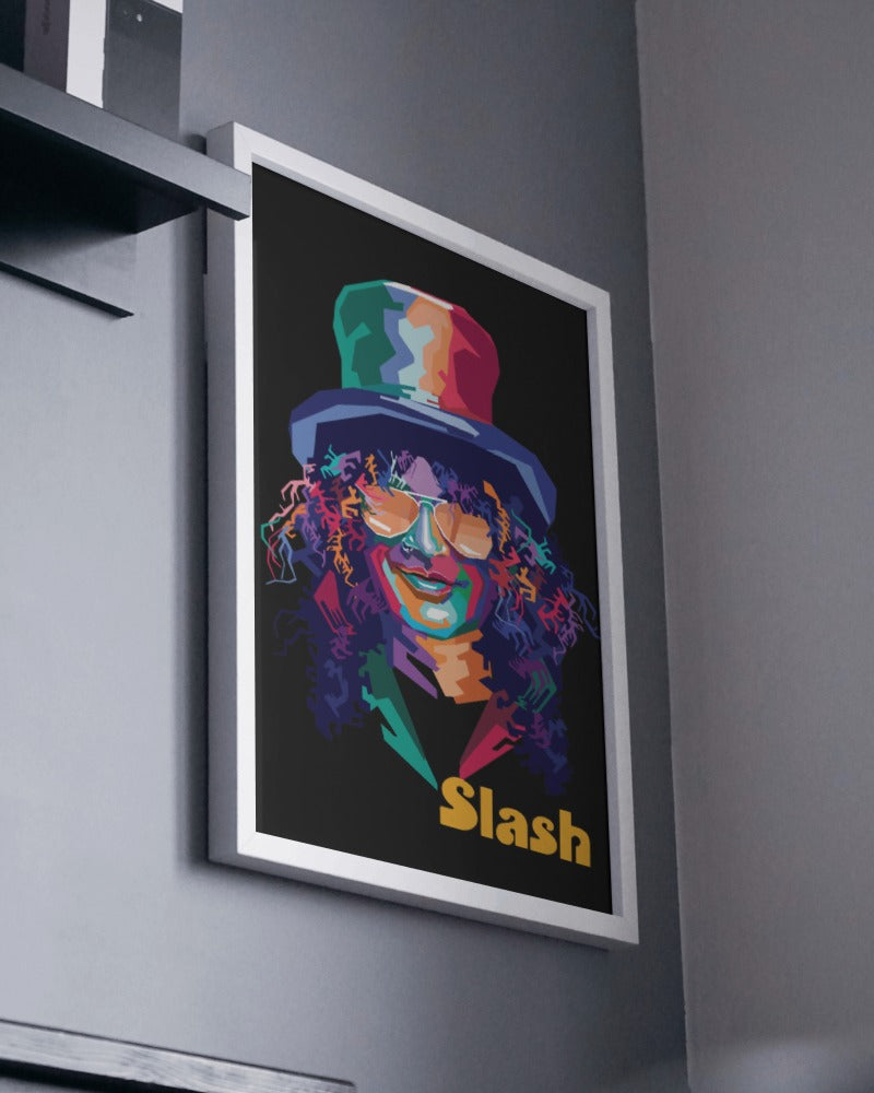 Slash GnR Poster - Framed/ Unframed