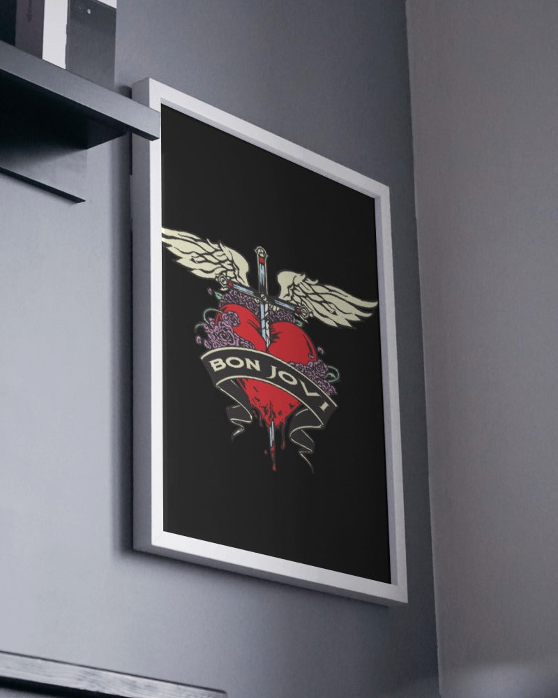 Bon Jovi Poster - Framed/ Unframed