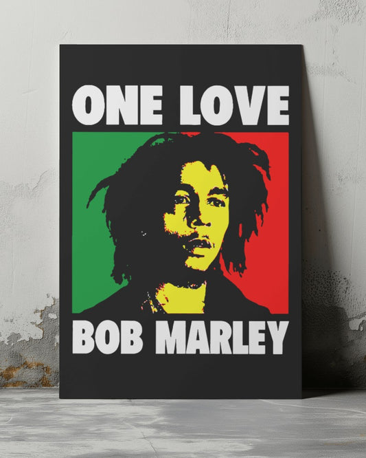 One Love Bob Marley Poster - Framed/ Unframed