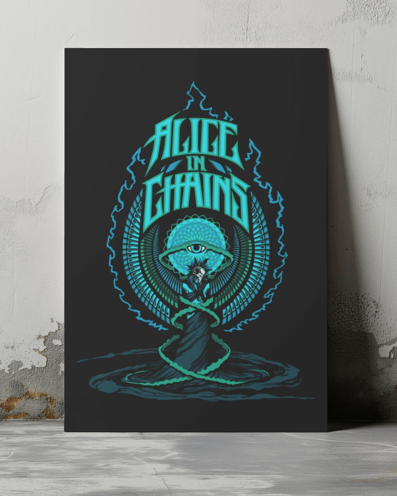 Alice in Chains Poster - Framed/ Unframed