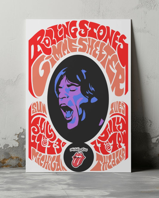 The Rolling Stones Poster - Framed/ Unframed