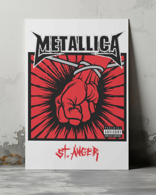 Metallica St. Anger Poster - Framed/ Unframed