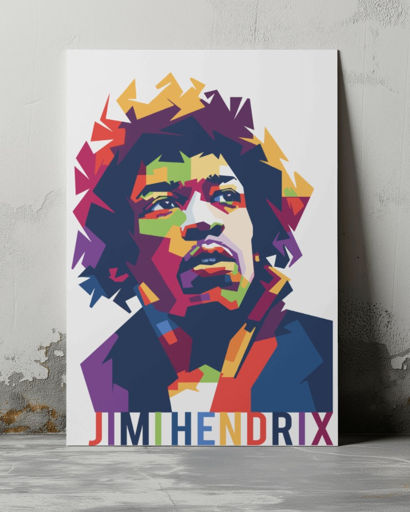 Jimi Hendrix Poster - Framed/ Unframed