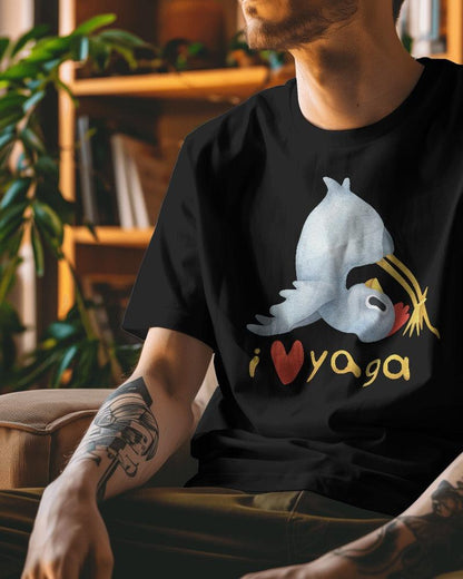 I Love Yoga - Oversized T Shirt - Bindaas Store