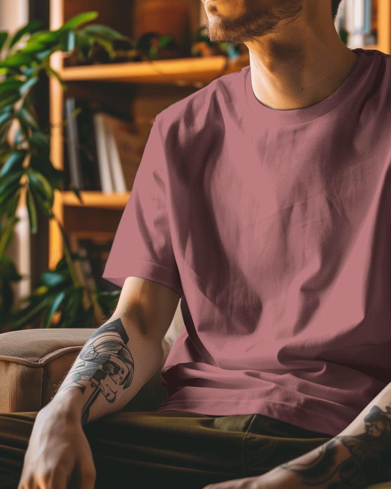 Solid - Men's Oversized T Shirts - Bindaas Store