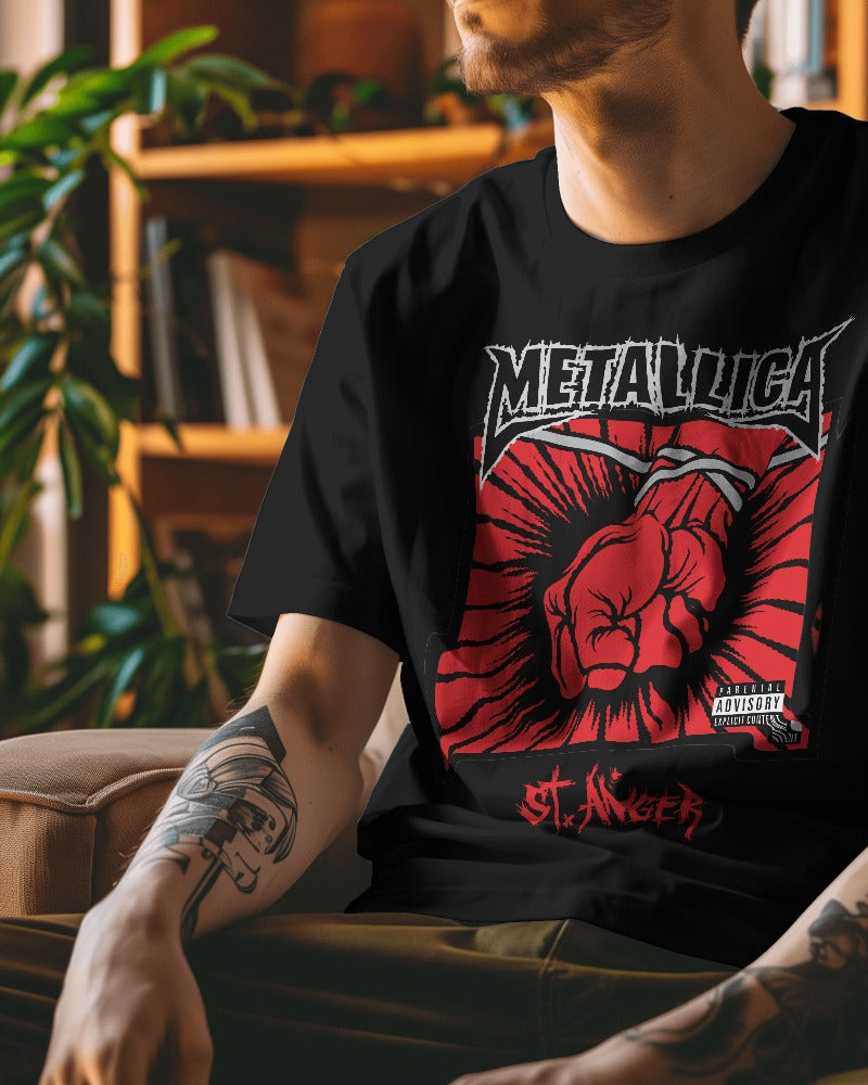 Metallica St. Anger Oversized T Shirt