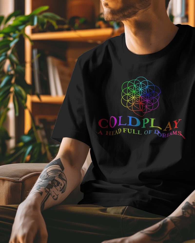 Coldplay Oversized T Shirt - A Head full of Dreams