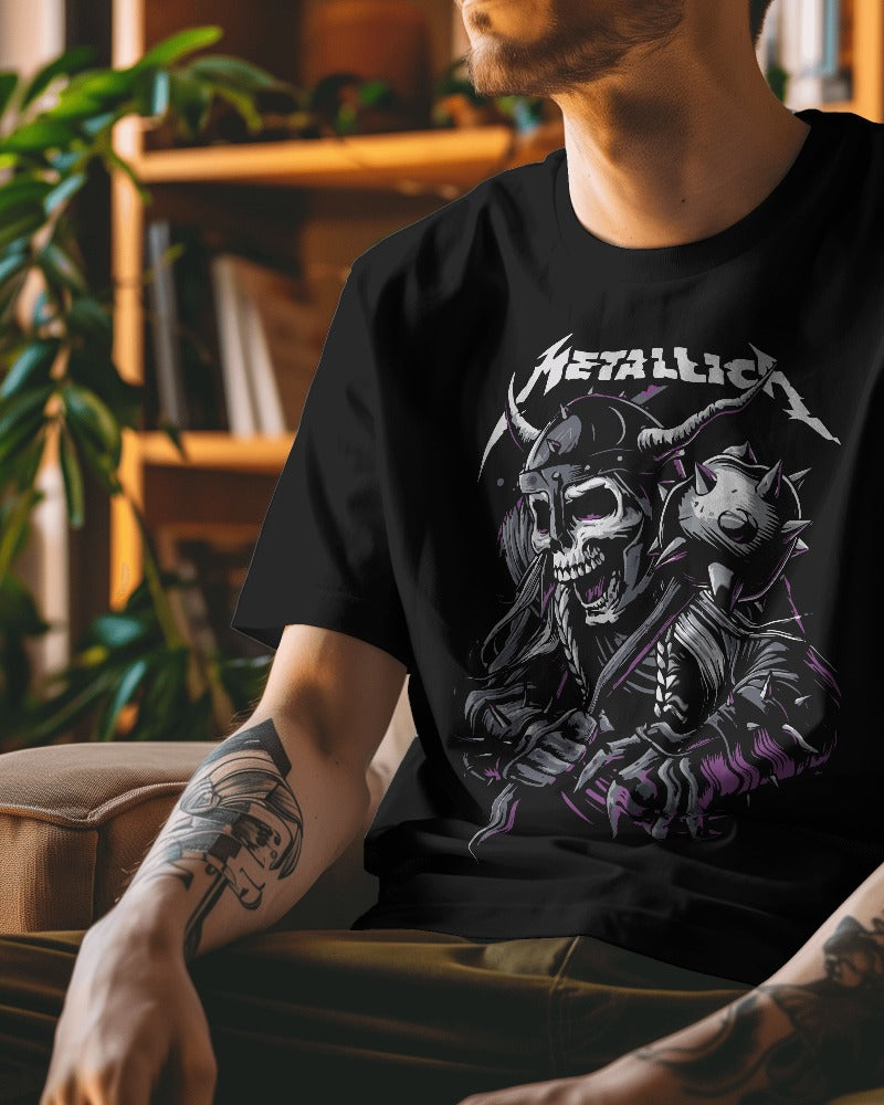 Metallica Metal Band Oversized T Shirt