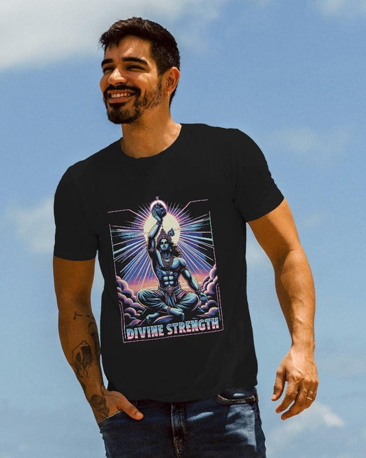 Divine Strength - Men's Classic T Shirt - Bindaas Store