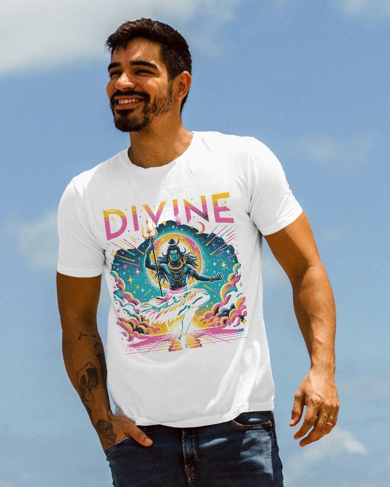 Divine Shiva - Men's Classic T Shirt - Bindaas Store