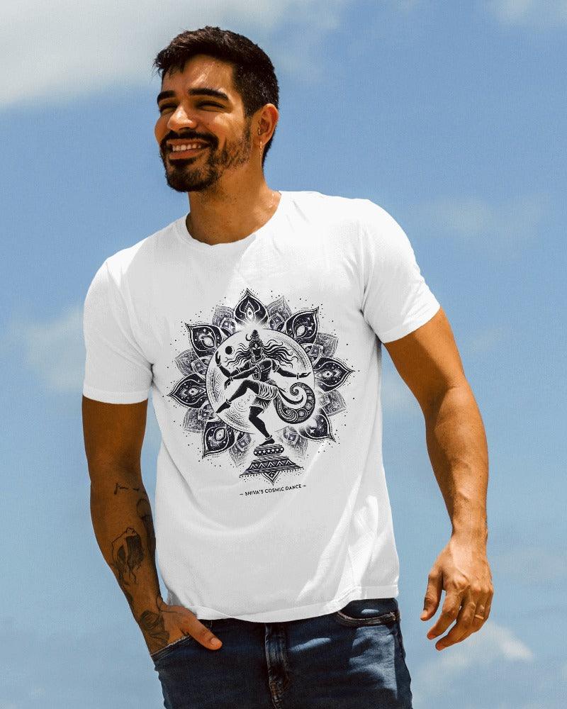 Shiva's Cosmic Dance - Men's Classic T Shirt - Bindaas Store