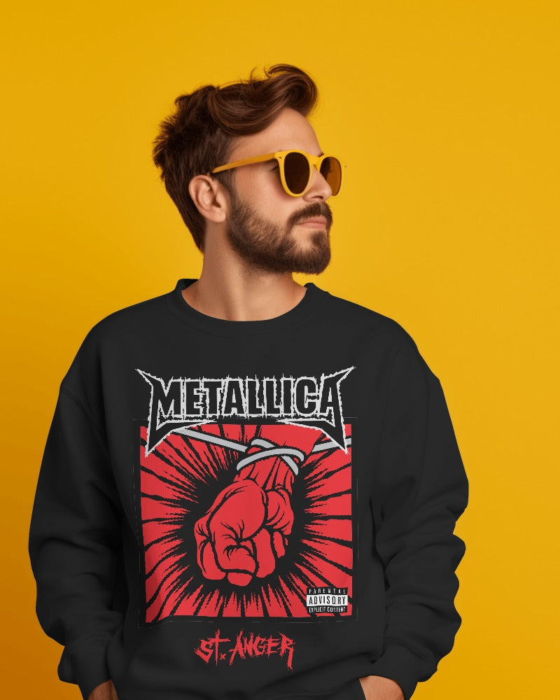 Metallica Sweatshirt - Premium Fabric & Regular Fit