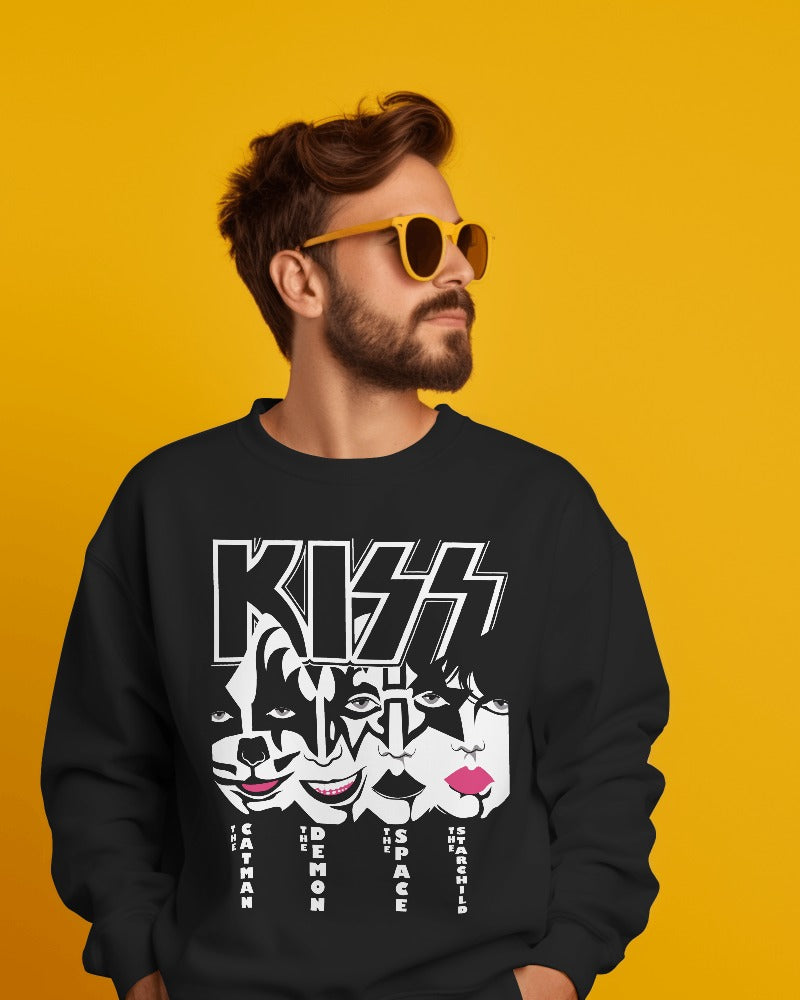 Kiss Sweatshirt - Premium Fabric & Regular Fit