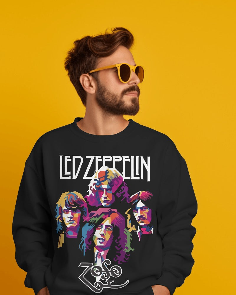 Led Zeppelin Sweatshirt - Premium Fabric & Regular Fit