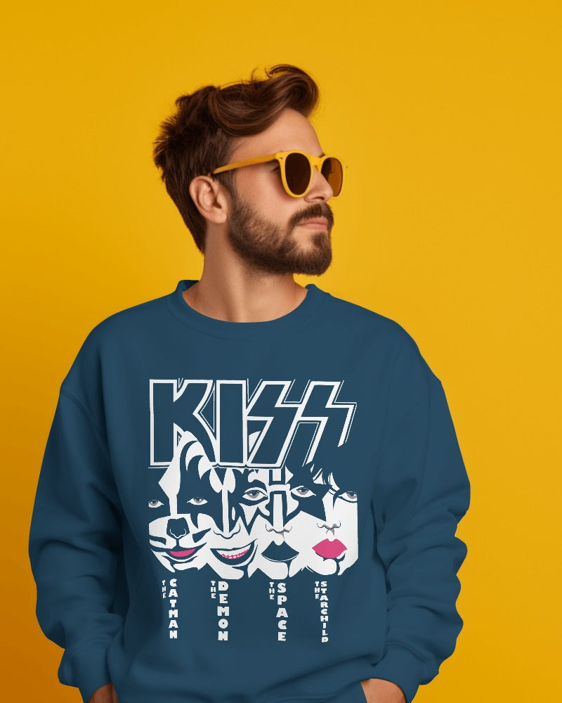 Kiss Sweatshirt - Premium Fabric & Regular Fit