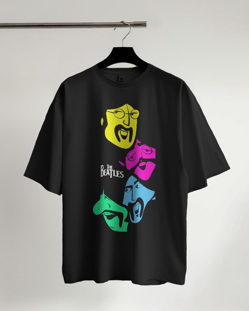 The Beatles Oversized T Shirt - Bindaas Store