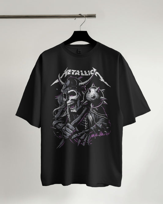 Metallica Metal Band Oversized T Shirt