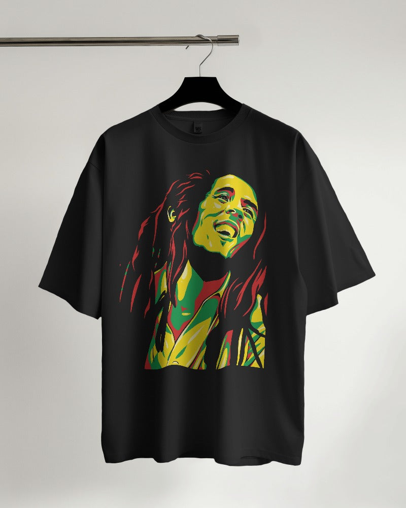 Bob Marley Oversized T Shirt