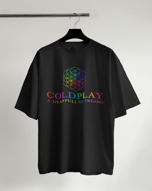 Coldplay Oversized T Shirt - A Head full of Dreams