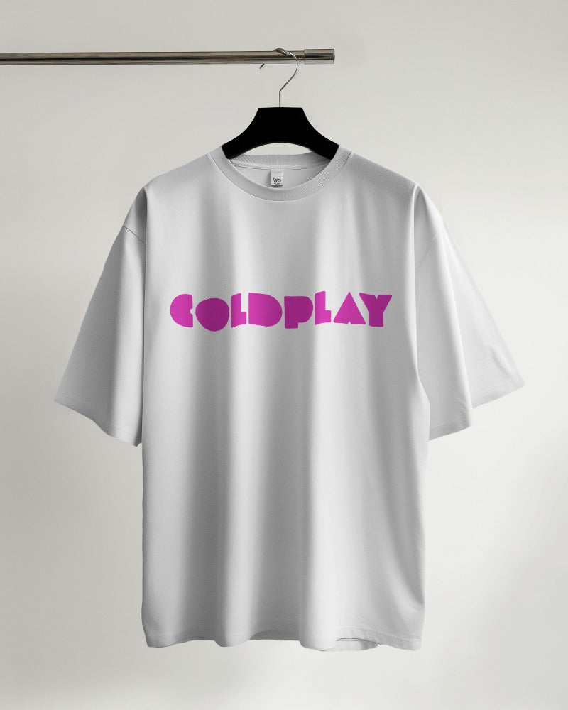 Coldplay Oversized T Shirt