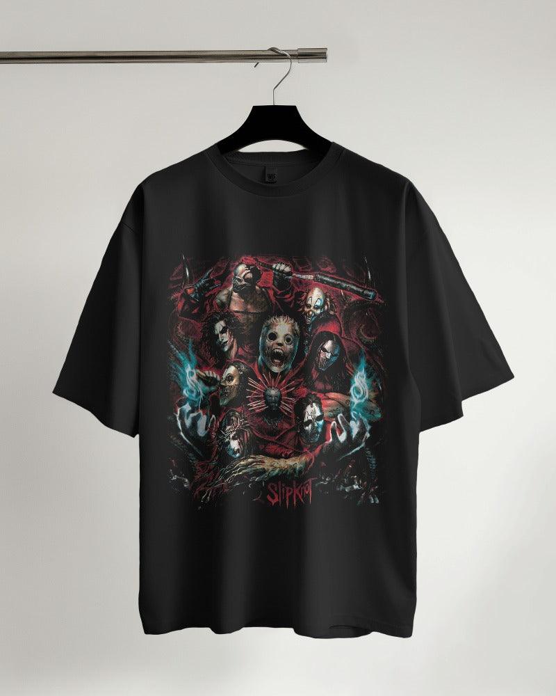 Slipknot Oversized T Shirt - Bindaas Store