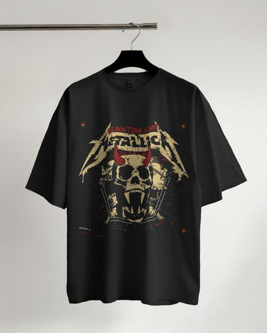 Metallica Oversized T Shirt - Bindaas Store