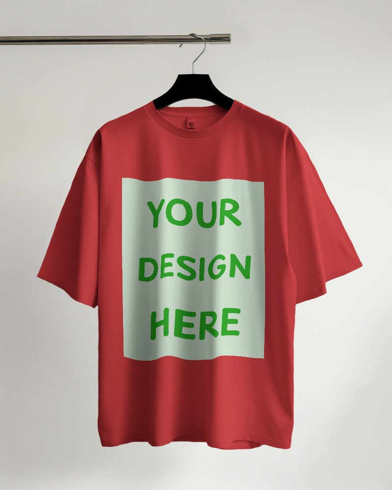 Customizable Men's Oversized T Shirt