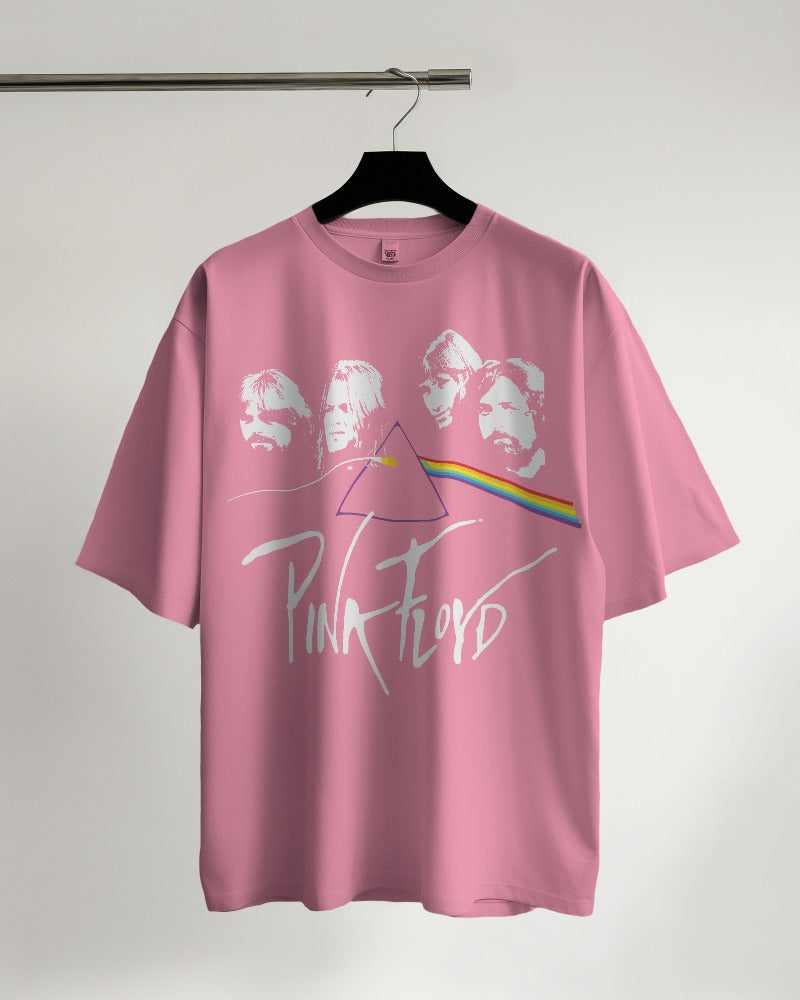 Pink Floyd Pink T Shirt - Unisex Oversized Fit