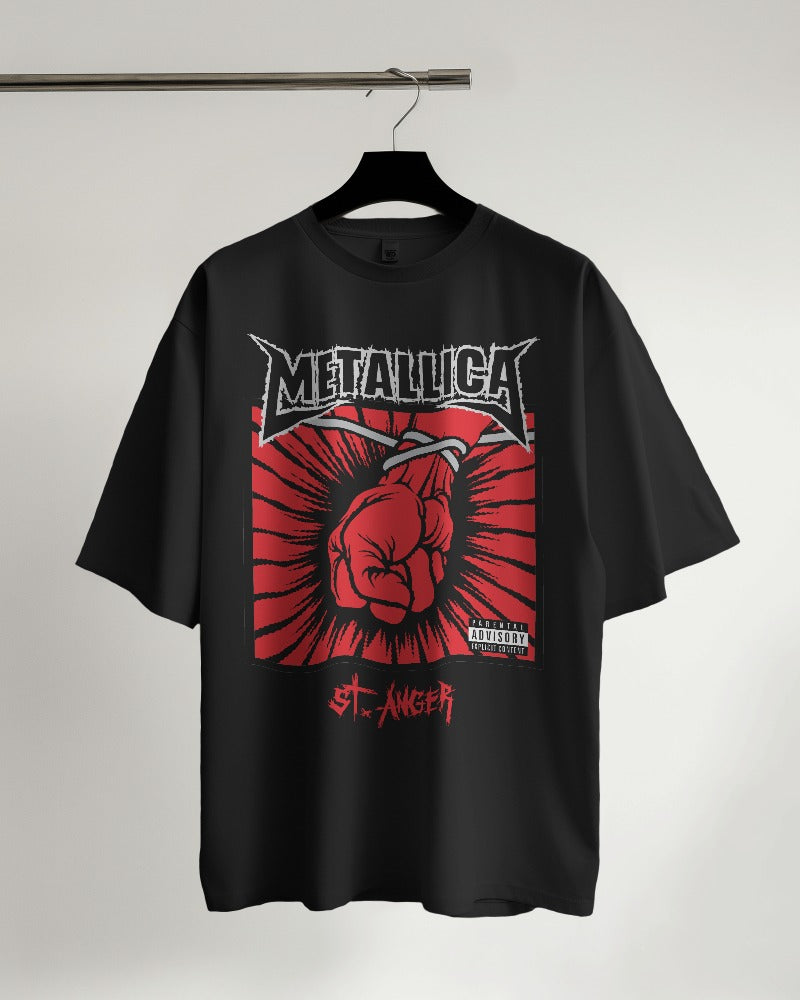 Metallica St. Anger Oversized T Shirt