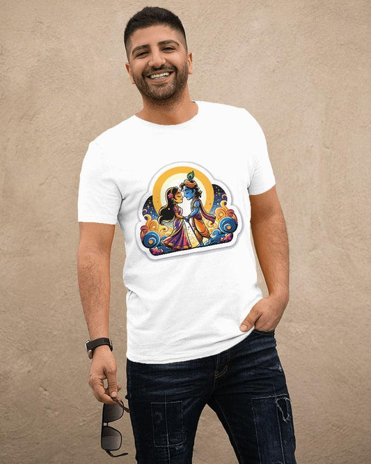 Radha Krishna - Men's Classic T Shirt - Bindaas Store