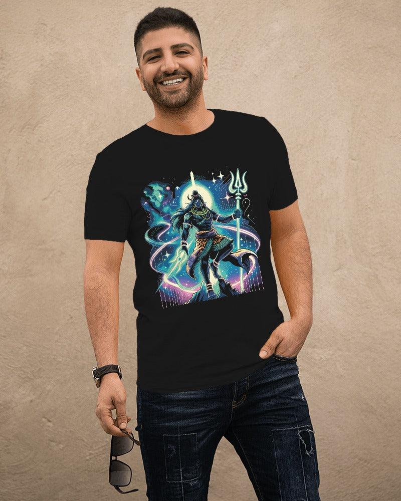 Cosmic Shiva - Men's Classic T Shirt - Bindaas Store