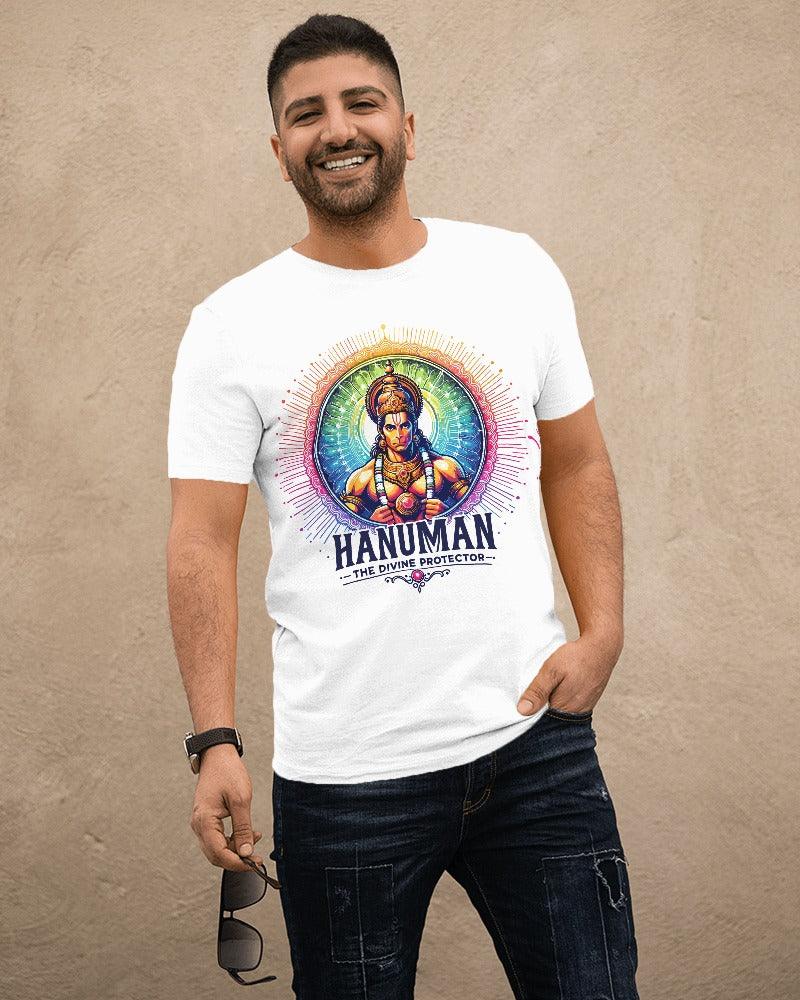 Lord Hanuman Protector - Men's Classic T Shirt - Bindaas Store