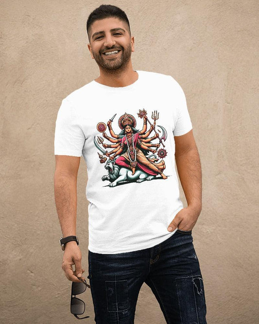 Maa Durga - Men's Classic T Shirt - Bindaas Store