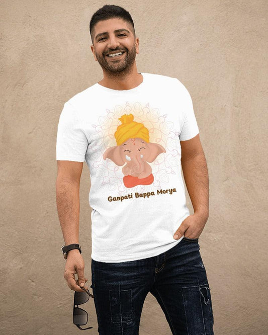 Ganpati Bappa - Men's Classic T Shirt - Bindaas Store