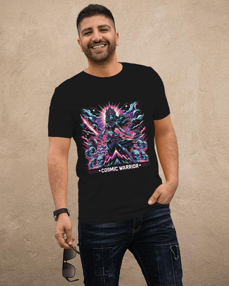 Cosmic Warrior - Men's Classic T Shirt - Bindaas Store