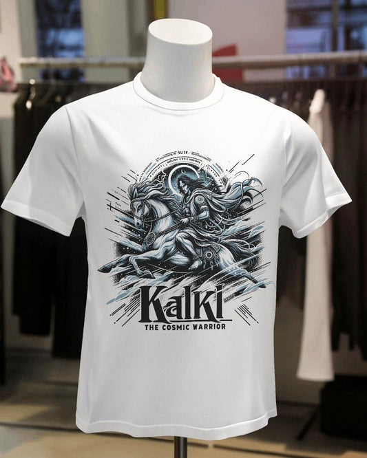 Kalki The Cosmic Warrior - Men's Classic T Shirt - Bindaas Store