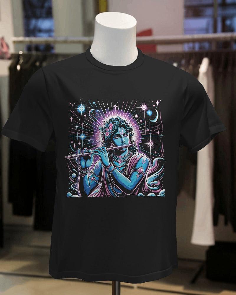 Cosmic Krishna - Men's Classic T Shirt - Bindaas Store