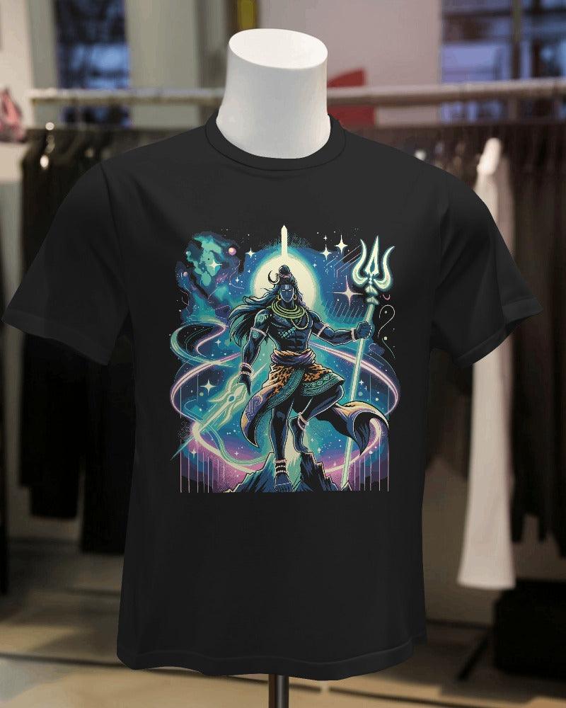 Cosmic Shiva - Men's Classic T Shirt - Bindaas Store